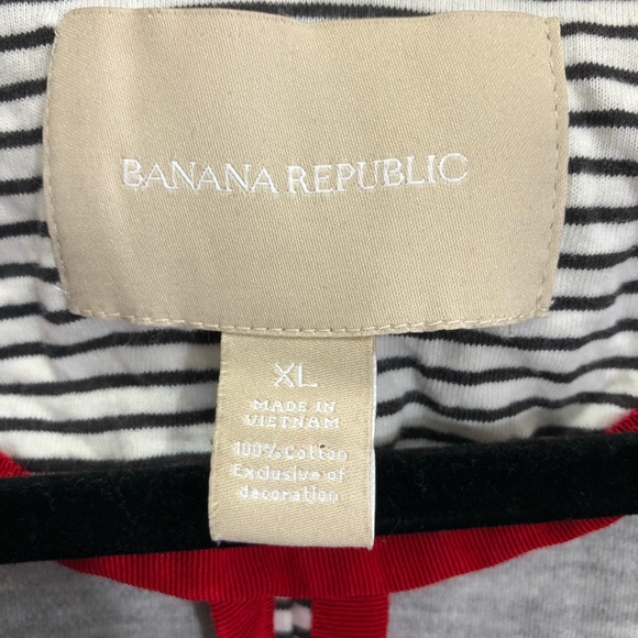 Banana Republic Ponte Knit Striped Blazer Size XL - Picture 3 of 8